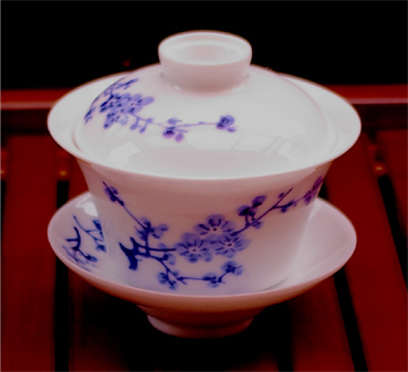 景德鎮官窯蓋碗｛茶器｝